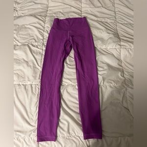 Lululemon Align Leggings 25 Inch - Moonlight Magenta - Size 4
